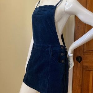 Free People Velvet Mini Jumper (dress)